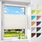 Allesin Plissee ohne Bohren Plissees Klemmfix Beige 40x100cm(BxH), Plisseerollo Faltrollo mit Klemmträger, Jalousie Rollos für Fenster und Tür, Sichtschutz und Sonnenschutz