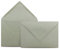 100 Briefumschläge DIN C6 Schiefergrau Grau - 11,4 x 16,2 cm - Kuverts mit 80 g/m² Nassklebung spitze Klappe - Umschläge ohne Fenster - Colours-4-you