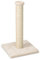Beeztees Katzen Kratzbaum Beige Kratzsäule Sisalstamm Kratzstamm Katzenbaum