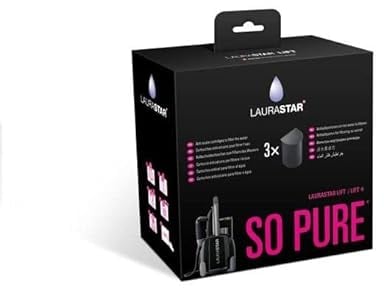Lot de 3 cassettes filtrantes Lift LAU5101 d'origine Centrale Vapeur, Fer à Repasser 5027800525, 502.7800.525 LAURASTAR Centrale Vapeur, Fer à Repas