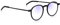 Read Optics Blue Light Blocking Glasses 1.5 Round Ultra Thin Frame Reading Glasses for Computer Screen Eye Protection. Blue Block + UV Filter + Anti Glare. Black Flat Fold 0 to 2.5. Faux Leather Case