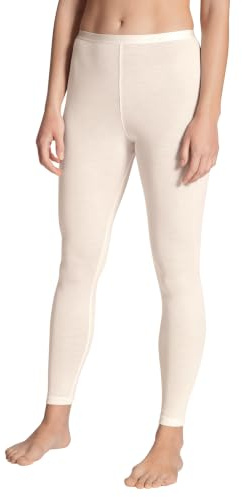 CALIDA True Confidence Leggings Damen | aus Wolle-Seide, Feinripp, thermoregulierend, geruchsneutralisierend