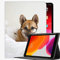 Für iPad Pro 12,9 Zoll 5. / 4. Generation 2021 2020 2018, Hund Brille hängender Zunge Case Slim Shell Cover für iPad Pro 12,9 Zoll