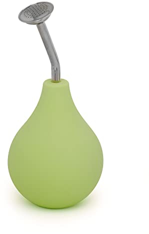 Floralo e. K. Ballbrause zum Begießen Ihrer Pflanzen (250 ml Fassungsvermögen, Rohrlänge 9 cm, Limegrün)