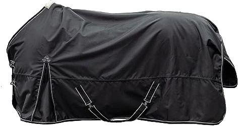 HKM Premium Weidedecke Schwarz 125