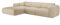 Vente-unique-Großes Ecksofa - Ecke Links - Feincord - Beige - POGNI von Maison Céphy