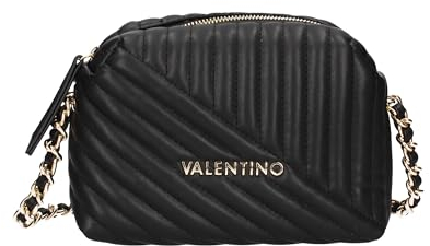 Valentino Damen Laax Re Schultertasche, Schwarz