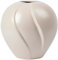 broste Copenhagen Leda Vase Grey Sand 25x25cm