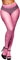 BAOKELAN Bas Résille à Strass Collants étincelants Collants Taille Haute évidés pour Femmes 1 Paire Rose