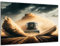 DARO Design - Wand-Bild 6mm HDF 40x30 cm Mähdrescher Ernte volle Fahrt - Wand-Deko Bilder Wohnzimmer