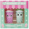 Tinc Milkshake Lip Balms for Kids Flavoured Fruity Scents, Strawberry, Apple, Keeps Lips Moist, Party Bag Treat, Two Flavours