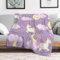 Einhorn Decke Kuscheldecke Kinder Mädchen Flauschige Decke, Flanell Fleecedecke TV-Decken/Sofadecke/Wohndecke/Mikrofaser Couchdecke Pflegeleicht, Warm, Gemütlich, Langlebig(130x150 cm)