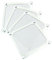 Kemcatui 4Pcs Computer Fan Filter Grills with Screws, 90mm Aluminum Frame Mesh Silver PC Dust Filter, Dustproof Cover for Computers Case