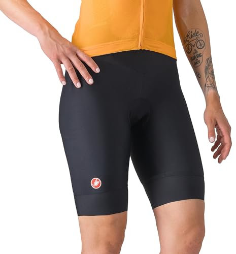 CASTELLI Pantaloncini da donna Prima 2 DT Bibshort, Endurance per ciclismo su strada e gravel con imbottitura e riflettività ad alta visibilità