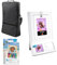 HP Sprocket Photo Booth Machine Instant Color Photo Printer (White) STARTER Bundle + Zink Paper (100 Sheets) + Padded Carrying Case
