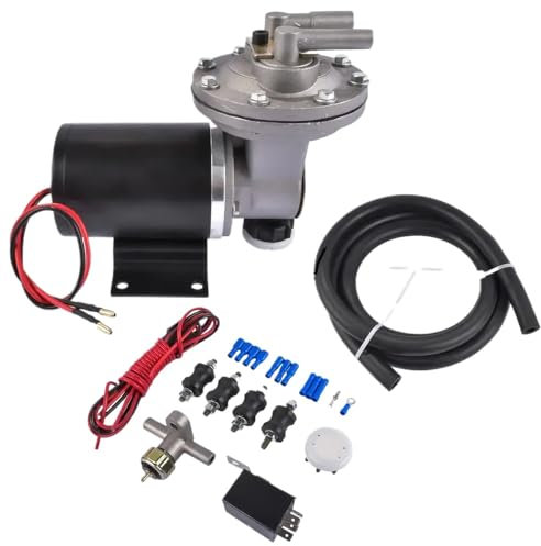 Kit de Bomba de vacío eléctrico de 12V para Refuerzos de Freno de 18-22 Pulgadas Package de instalación de Fit Universal