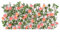 BlesConi Treillis de garde extensible avec feuilles artificielles - Brise-vue pour jardin, clôture décorative - Support mural pour plantes grimpantes - Pour extérieur, terrasse, balcon (rose foncé)