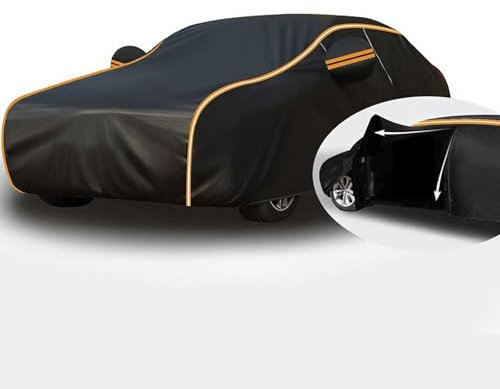 Autogarage Abdeckung Winter für VW UP(2011-2020), Abdeckplane Auto, Auto Plane Abdeckung Winter, Garage,Atmungsaktiv, ReißFest Und Langlebig Q0422