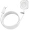 2025 Upgraded Version - Watch USB-C Magnetic Wireless Fast Charger [MFi Certified] iWatch Portable Charging Cable (2m) Compatible with Apple Watch Series Ultra 2/Ultra/10/9/8/7/6/5/4/3/2/1/SE (White)
