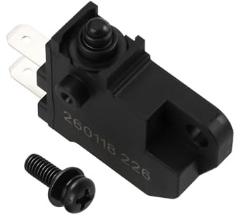 LT Easiyl 1x Interruptor Luz Freno Delantero Moto Derecho con Tornillos 27010-0025 Compatible con Kawasaki Ninja 250 300 400 500 600 650 750 900