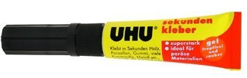 5651135 UHU Sekundenkleber SUPERFLEX GEL, 3 g in Tube