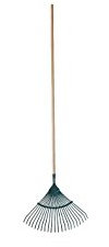 Cap Vert - Balai à gazon / Emmanché 1,50 m - Fil plat - 45