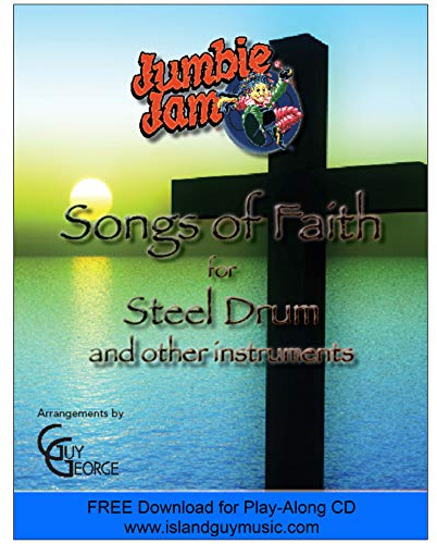 Panyard JJ5512 Jumbie Jam Songs of Faith for Steel Pan Book with CD