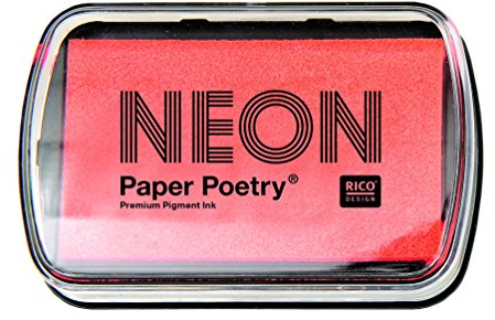 Rico Design Stempelkissen, Neonrot