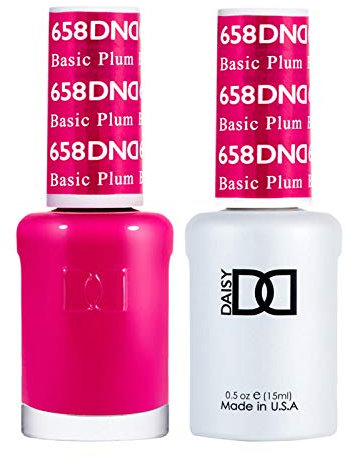 DND GEL SET (DND 658 BASIC PLUM)