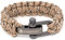 Steinbock7 Dachstein Paracord Survival Armband, verstellbarer Edelstahl Verschluss, E-Book Anleitung zum Flechten - Camping, Outdoor, Wildnis