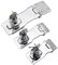 Vogueing Tool Door Hasp Lock, 1pc Lock Hasp with Key and Screw 90 Degrees Safety Knob Locking Lock for Locking Shed Doors Furniture Cabinet Boxes(64mm)
