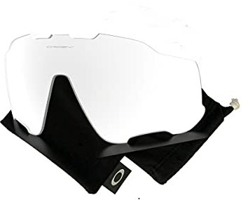 Oakley Original Jawbreaker OO9290 Clear Replacement Lenses For Men For Women + BUNDLE with Oakley Microfiber Cloth Bag