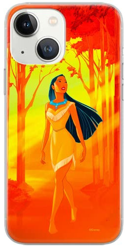 ERT GROUP Handyhülle für iPhone 13 Mini Original und offiziell Lizenziertes Disney Muster Pocahontas 001 Multicolor, optimal an die Form des Handy angepasst, hülle aus TPU