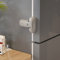 EUDEMON 1 Pack Actualizado a prueba de niños refrigerador/congelador Cerradura de la puerta Aplique a la tira de sellado máxima de 1 (25 mm), sin necesidad de herramientas ni taladro (Gris)