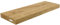holz4home Wandregal 60 cm ohne Baumkante Natur geölt