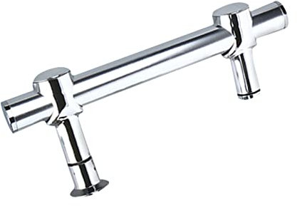 Shower Door Handle Stainless Steel, Adjustable Grab Bar for Bathroom Glass Door, Polished Finish Door Handle Sets Replacement Single Side Door (Size : 250mm)