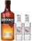BROCKMANS GIN ORANGE KISS 70 CL CON 2 BOTTIGLIE INDIAN TONIC J. GASCO