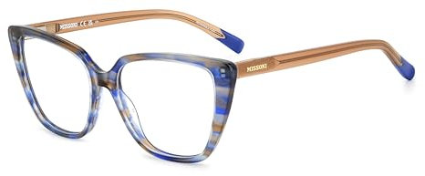 Brillen MISSONI MIS 0159 IWF HORN BROWN BLUE 54/15/145 Damen