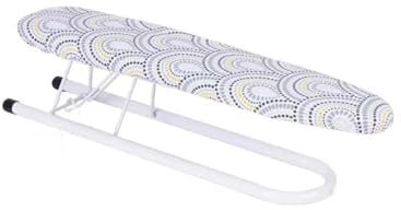 Tabla de Planchar con Mangas, Tabla de Planchar extendida, Tabla de Planchar con Estante for Mangas, Mini Tabla de Planchar portátil de Escritorio Plegable, Tabla de Planchar