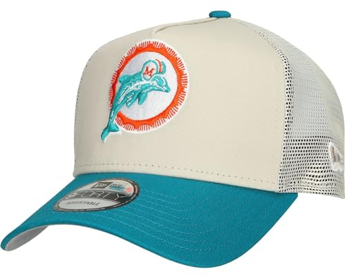 New Era 9Forty A-Frame Trucker Cap - Miami Dolphins Retro