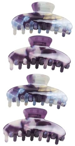 Beavorty 4pièces Pince à Cheveux Décorative Non-glissante Accessoires Cheveux Épais