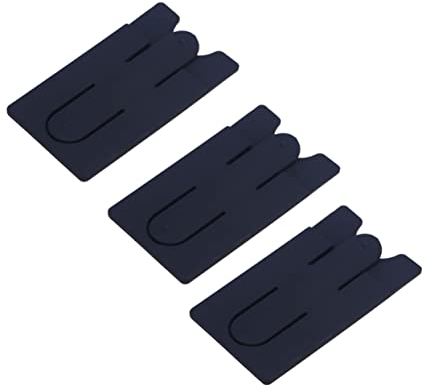 Angoily 3 STK kreditkartenhalter Credit Card Holder Handyhülle aus Silikon patriotischer Schlüsselanhänger Handyständer Schwarze Handtasche Handy-Bargeldhalter Inhaber von Telefonguthaben
