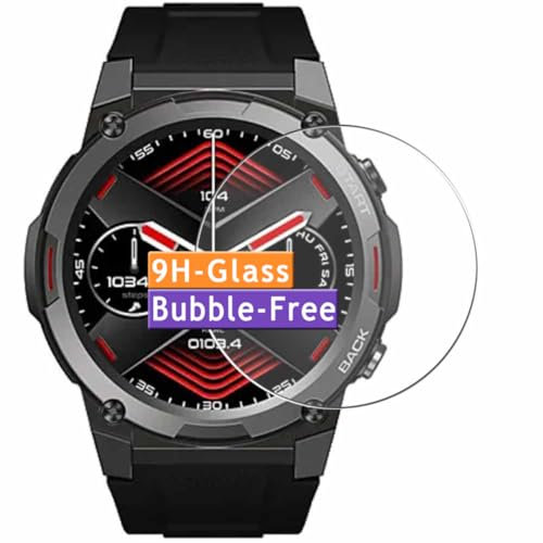 Vaxson 3-Pack Vetro Temperato Pellicola Protettiva, compatibile con ZEBLAZE VIBE 7 PRO, 9H Screen Protector Film