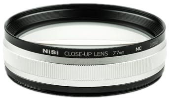 NiSi 77mm Nahlinse Makro-Kit - inkl. 72-77mm Adapterring, 67-77mm Adapterring, Objektivdeckel und Filtertasche