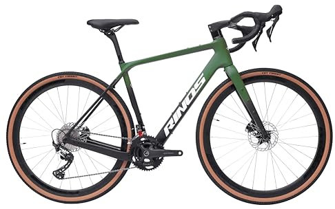 Rinos Sandman6 Gravel Bike Carbon Frame Shimano GRX600 hydraulic disc brakes ultralight (XL)