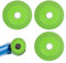 3pcs Glass Cutting Disc, Ceramic Cutting Blade for 4Inch Angle Grinder Glass Tile Saw Blade Rock Grinding Disc Glass Thin Diamond Blade for Glass Ceramics Jade Crystals Tile(Green)