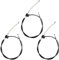 BlueXP 3 Pack Sofa Recliner Cable Metal Recliner Replacement Recliner Chair Sofa Handle Cable for Sofa Reclining Chairs