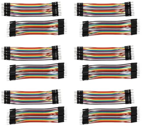Remingtape 240Stück 10cm Breadboard Steckbruecken Drahtbruecken Stecker Male to Male Jumper Wires Kabel