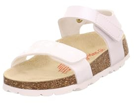 Superfit Mädchen FUSSBETTPANTOFFEL Weiß 1060