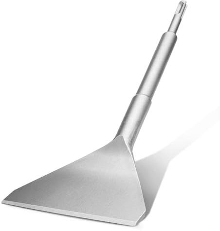 Lytool 115x305mm SDS Chisel Bits, Tile Chisel SDS-Plus Masonry Concrete | For Tile Removal Tool, Tile Grooving Scraping Scaling Chisels